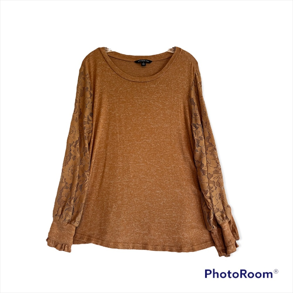 Zac & Rachel lace sleeved top